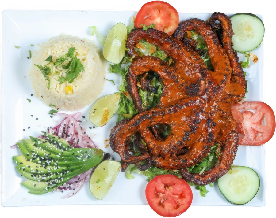 Pulpo Zarandeado