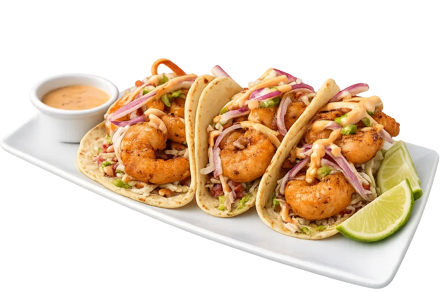 Taco de Camarón Empanizado